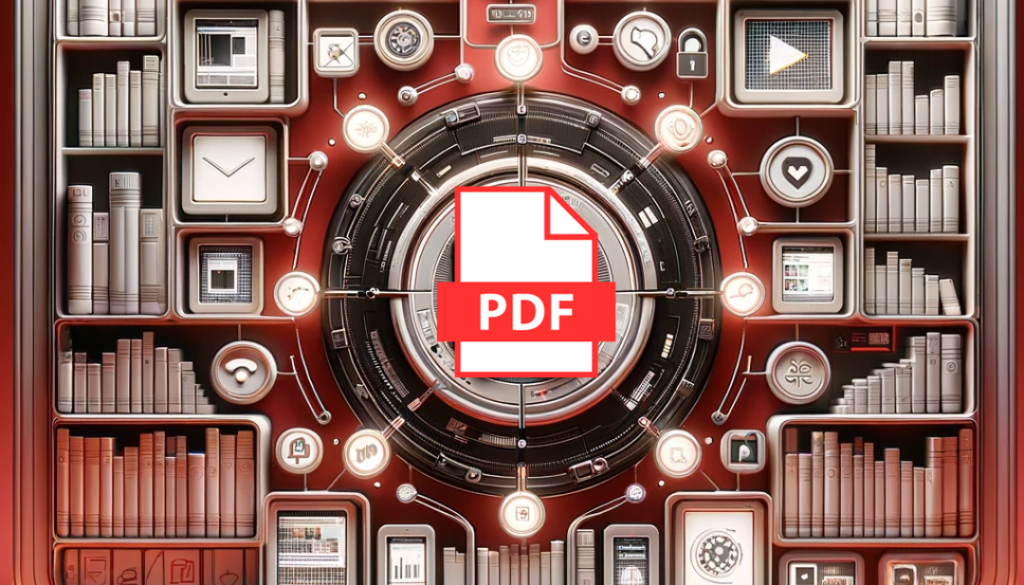 PDF in digital library